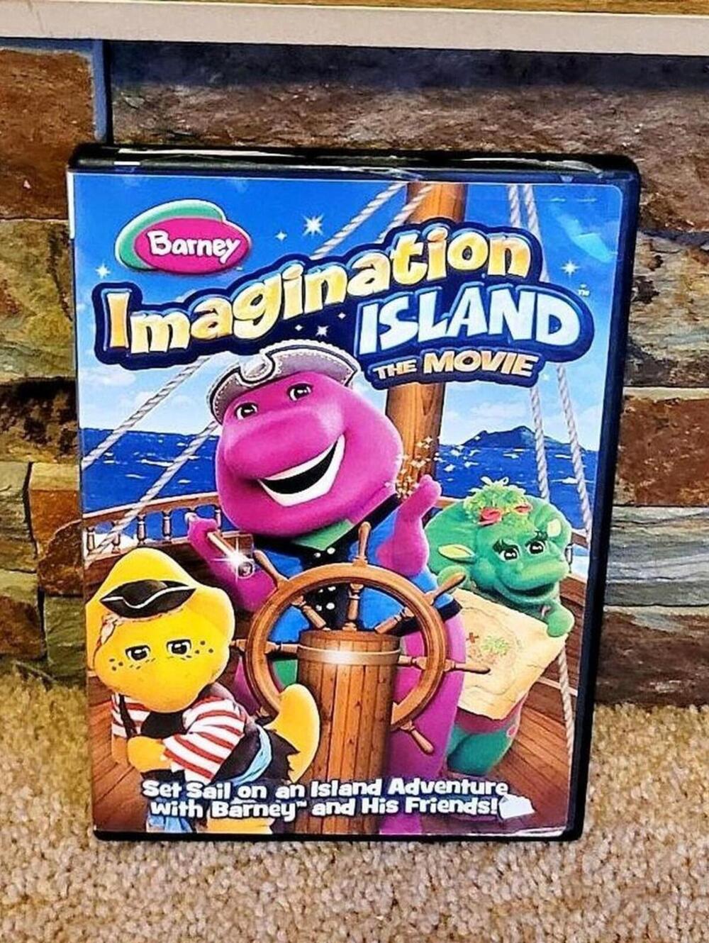 2010 Barney Imagination Island The Movie DVD